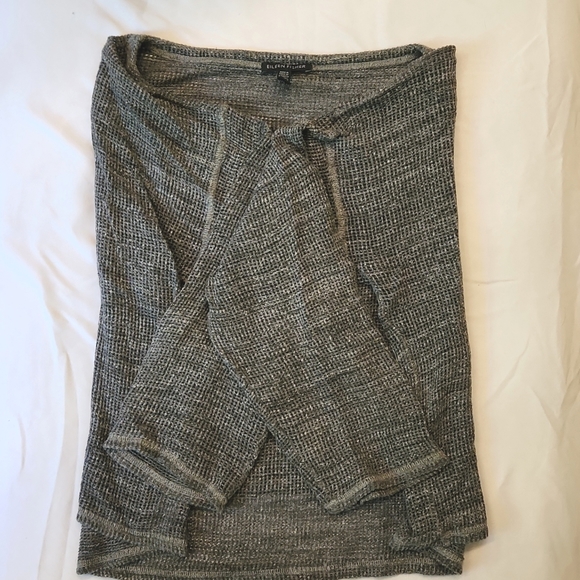 100% Cotton EILEEN FISHER Netted Top - Picture 1 of 4